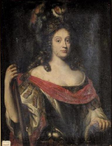 Johann Hulsmann Liselotte of the Palatinate as Minerva France oil painting art